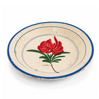 19th Century Puglian Large Glazed Terracotta Serving Platter with Hand-Painted R — image 6