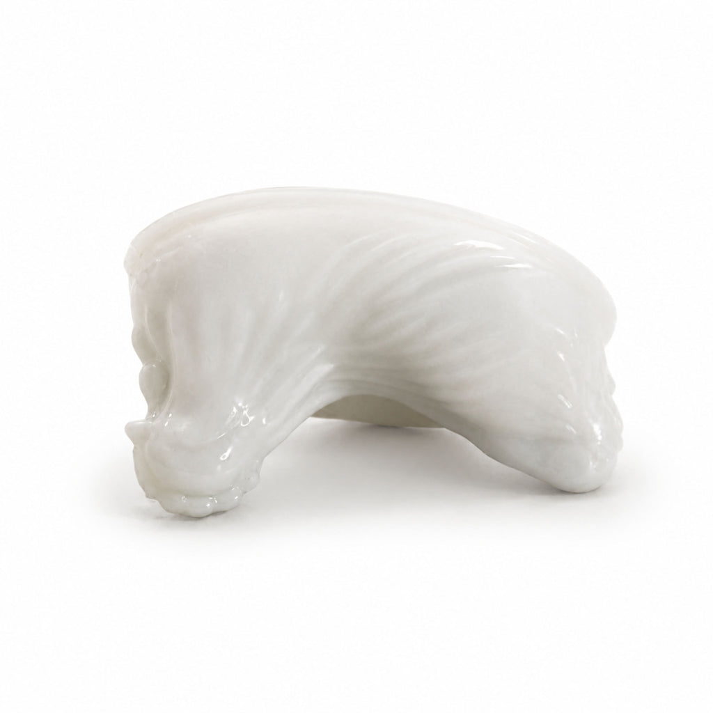 Small Vintage Milk Glass Hen on Nest Covered Dish, Circa 1970s