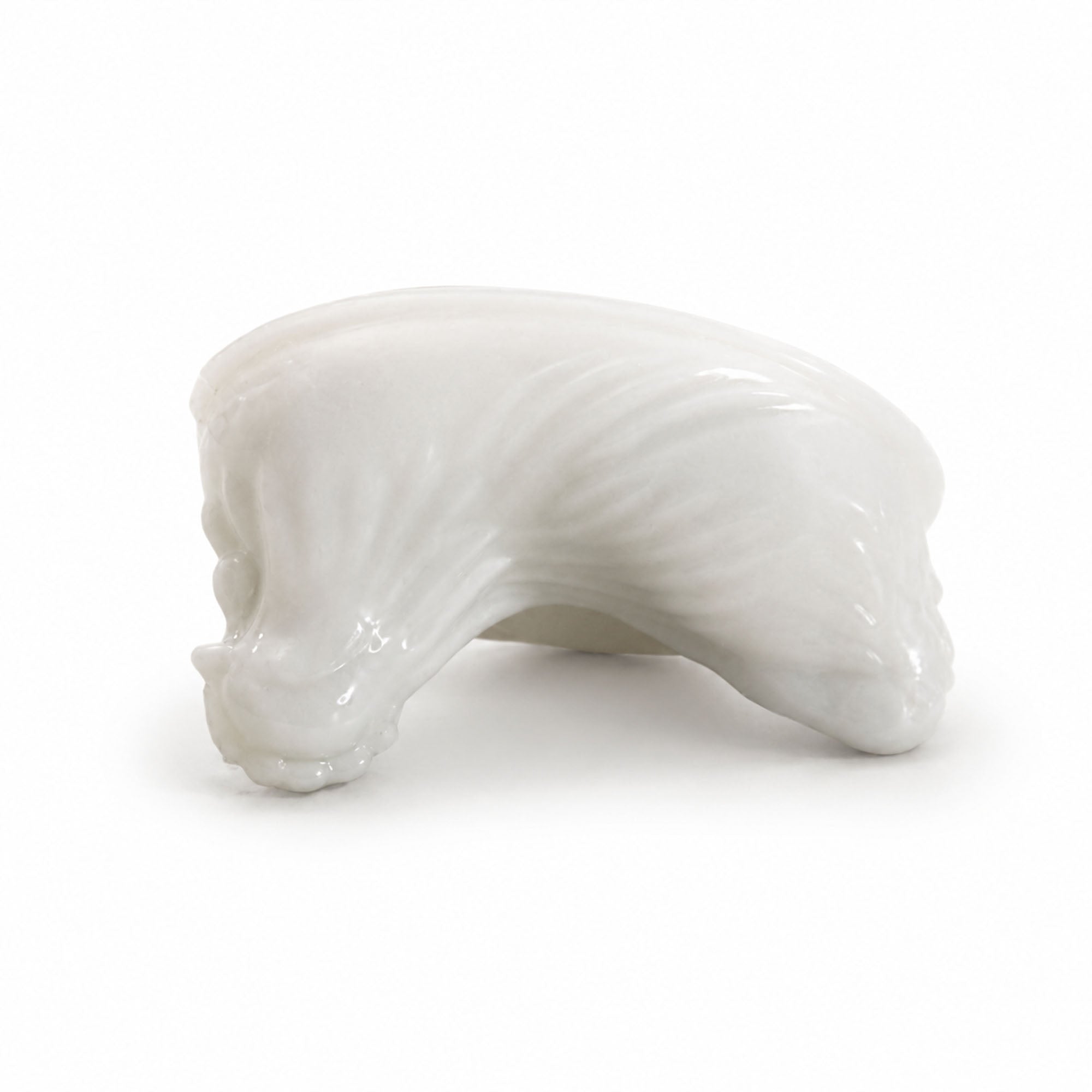 Small Vintage Milk Glass Hen on Nest Covered Dish, Circa 1970s
