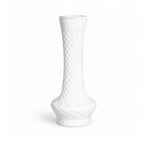 Vintage Milk Glass Bud Vases Set of Three, Mid-20th Century, USA