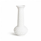 Vintage Milk Glass Bud Vases Set of Three, Mid-20th Century, USA