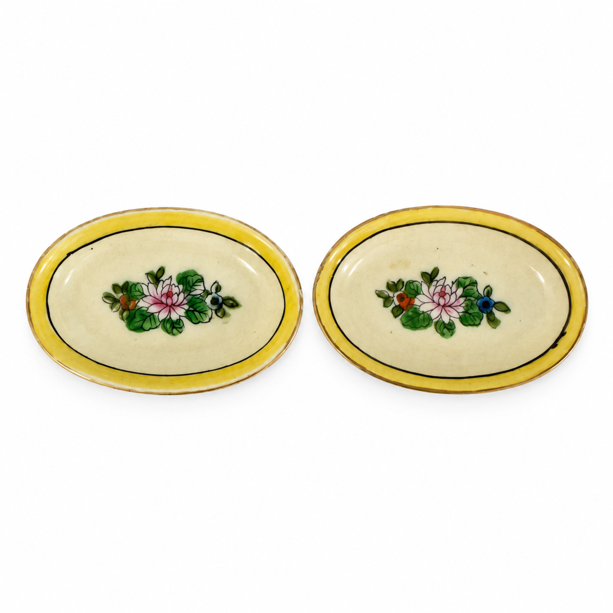 Antique Noritake Kozara Dishes Collection, 14 Vintage Porcelain Plates, Japan