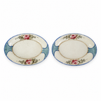 Antique Noritake Kozara Dishes Collection, 14 Vintage Porcelain Plates, Japan