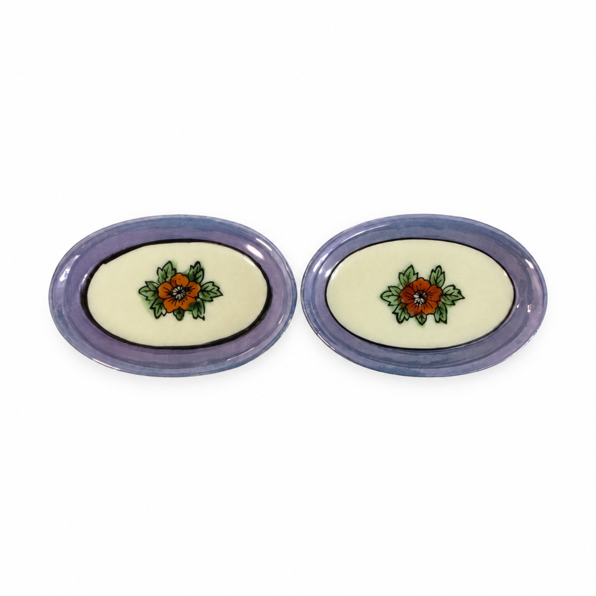 Antique Noritake Kozara Dishes Collection, 14 Vintage Porcelain Plates, Japan