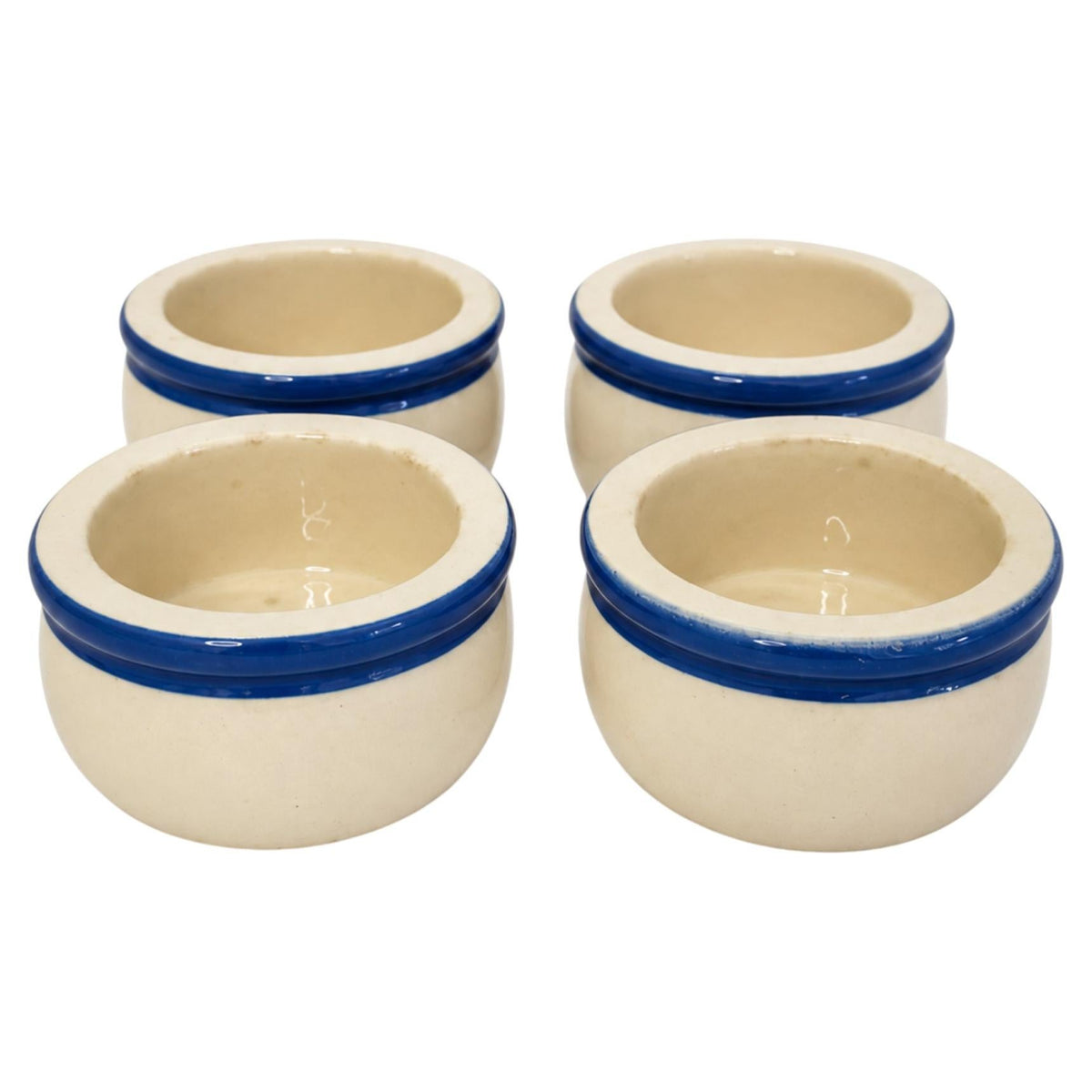 Set of Four T. G. Green Pottery Butter Dishes, England