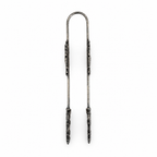 Victorian Pickle Castor, Silver-Plated Metal & Glass, 1890, Tongs