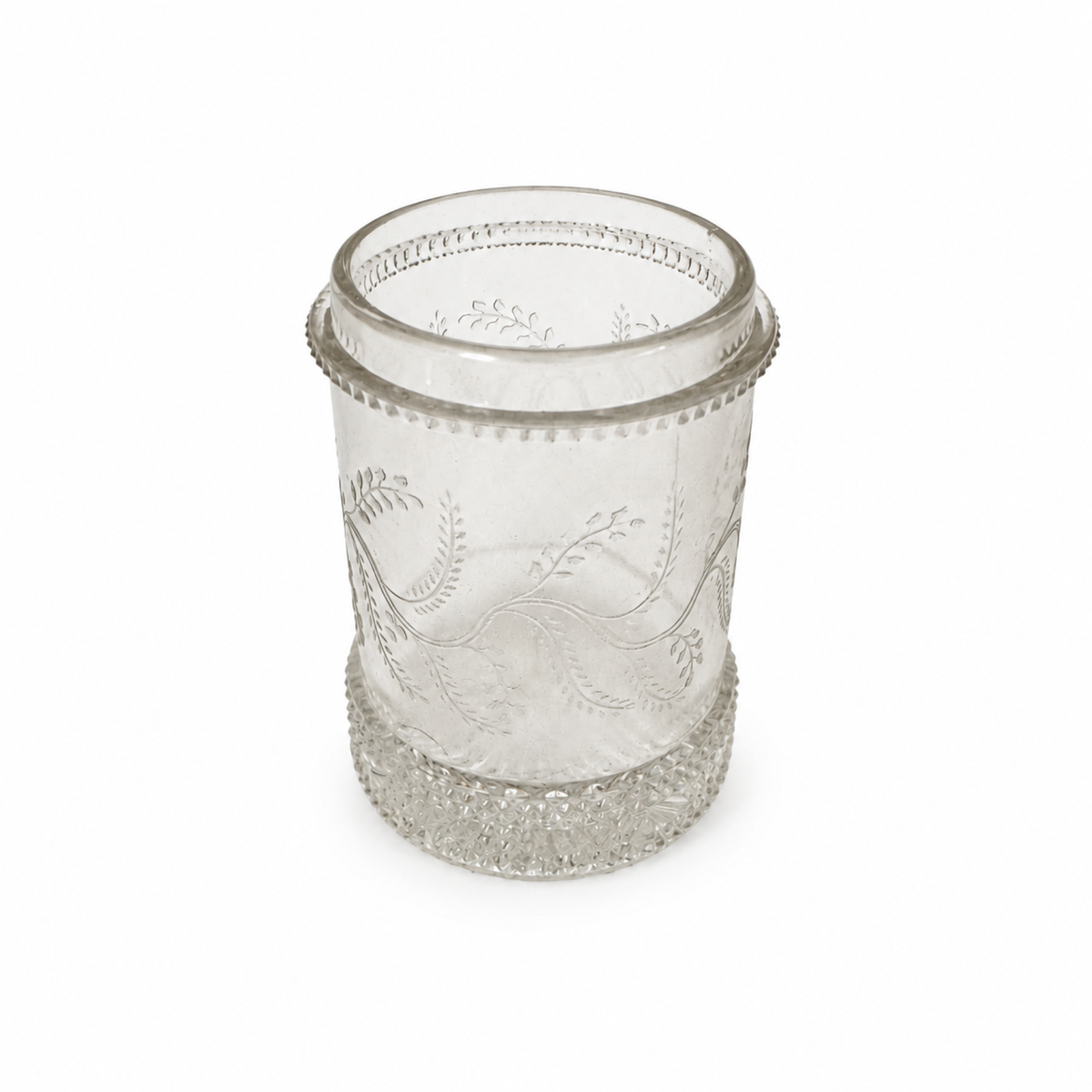 Victorian Pickle Castor, Silver-Plated Metal & Glass, 1890, Tongs