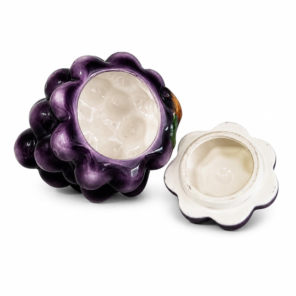Vintage Lefton Grape Tea Set, Set of Three — image 18