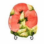 Set of Six Vintage Italian Hand-Painted Vegetable Plates — image 4