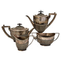 Edwardian Silver-Plated Tea and Coffee Service by Walker & Hall, 1910