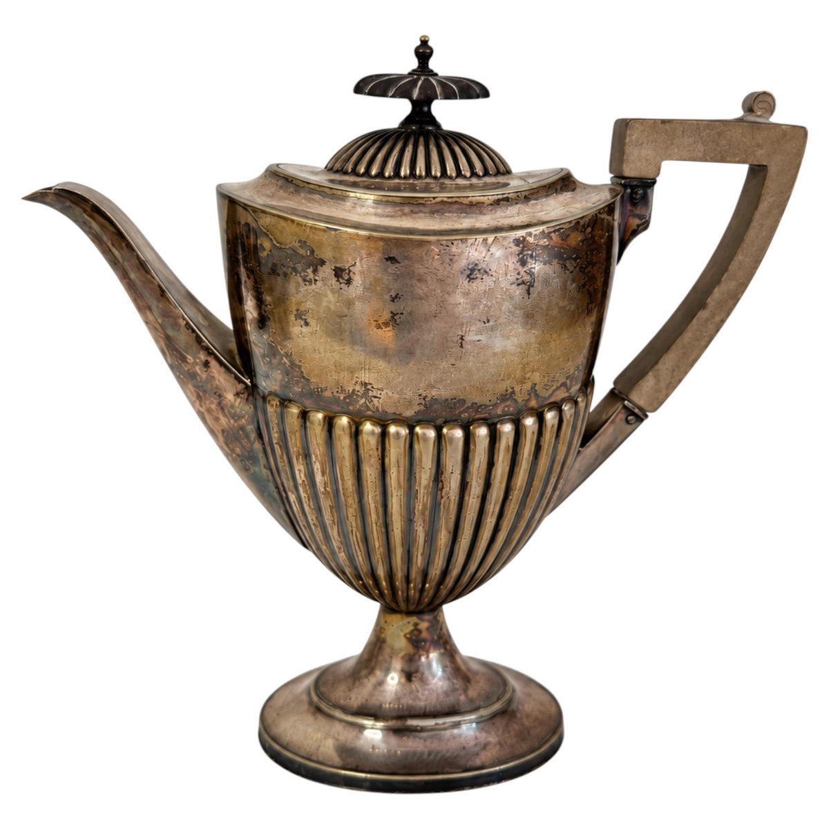 Edwardian Silver-Plated Tea and Coffee Service by Walker & Hall, 1910