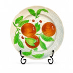 Set of Ten Antique French Majolica Plates by Saint-Clément, Circa 1910 — image 7
