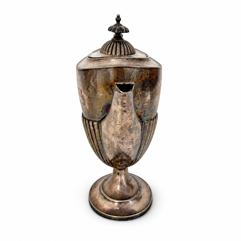 Edwardian Silver-Plated Tea and Coffee Service by Walker & Hall, 1910