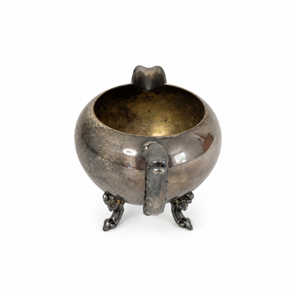 Antique Silver-Plated Copper Tea and Coffee Set, Eight-Piece, 1920
