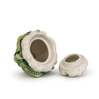 Fitz and Floyd Cauliflower Majolica Style Tea Set, 1983