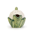 Fitz and Floyd Cauliflower Majolica Style Tea Set, 1983