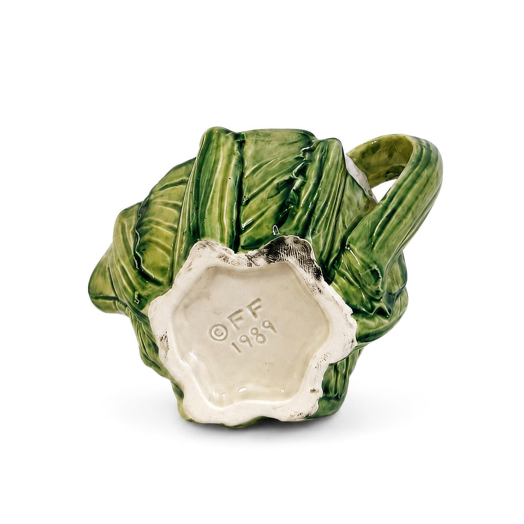 Fitz and Floyd Vintage Ceramic Serving Set, Cauliflower Motif, 1989 — image 15