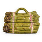 Whimsical 1980s Portuguese Ceramic Asparagus Tureens by Nova — image 2