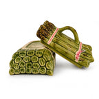 Whimsical 1980s Portuguese Ceramic Asparagus Tureens by Nova — image 7