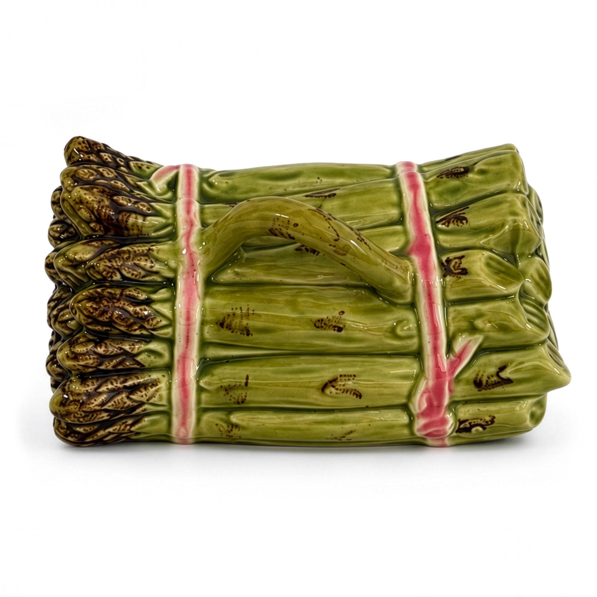 Whimsical 1980s Portuguese Ceramic Asparagus Tureens by Nova — image 8