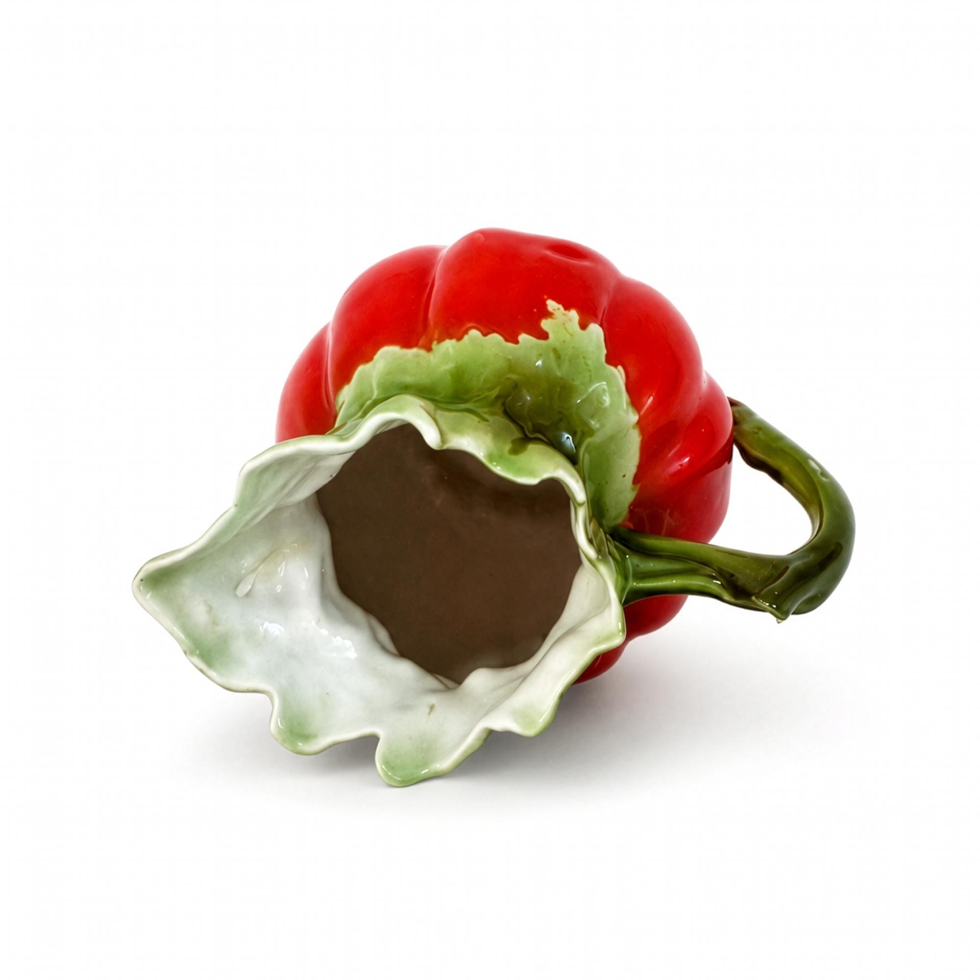 Antique Royal Bayreuth Bavaria Tomato Porcelain Tea Set, Germany, Circa 1900–192 — image 10