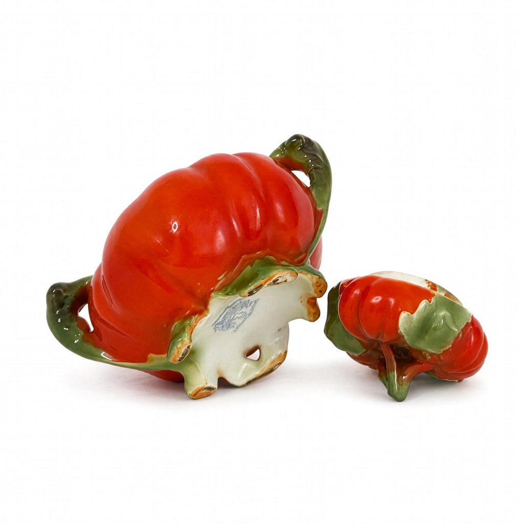 Antique Royal Bayreuth Bavaria Tomato Porcelain Tea Set, Germany, Circa 1900–192 — image 17