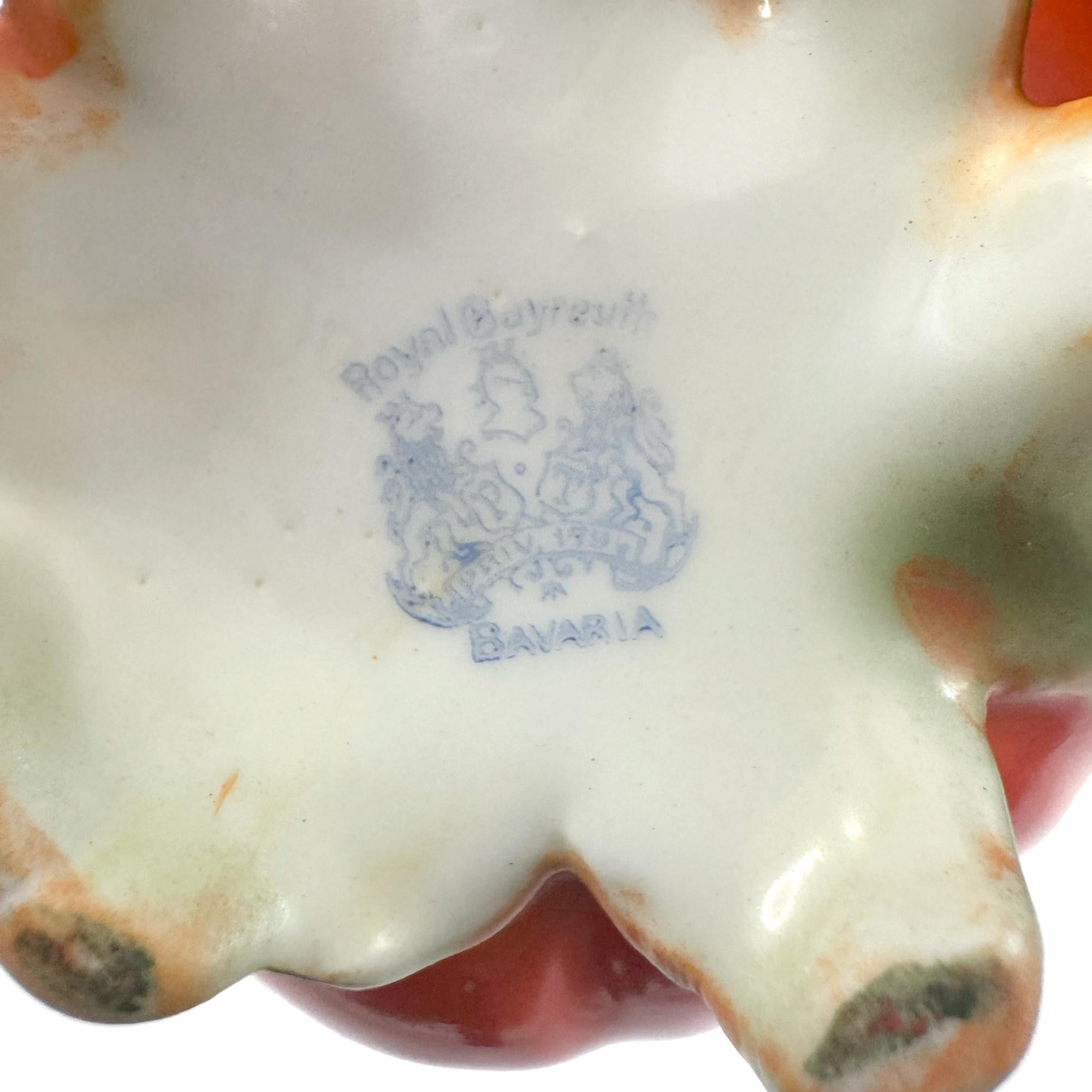 Antique Royal Bayreuth Bavaria Tomato Porcelain Tea Set, Germany, Circa 1900–192 — image 18