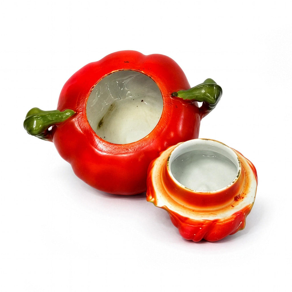 Vintage Royal Bayreuth Tomato Creamer and Sugar Bowl Set, Bavaria — image 4