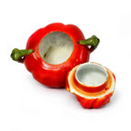 Vintage Royal Bayreuth Tomato Creamer and Sugar Bowl Set, Bavaria — image 4