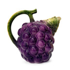 Vintage Haldon Group Hand-Painted Ceramic Grapes Pitcher — image 6