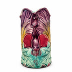 Antique French Majolica Pitcher by Frie Onnaing, Art Nouveau, c. 1900 — image 3