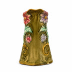 Art Nouveau Majolica Pitcher by Onnaing, Floral Design, France, 1900 — image 3