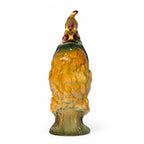 Vintage French Majolica Rooster Pitcher in the Style of Saint-Clément — image 3