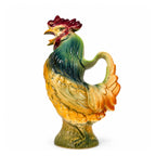 Vintage French Majolica Rooster Pitcher in the Style of Saint-Clément — image 6