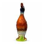 Antique French Majolica Pitcher by Saint Clément, Duck Form, 1920 — image 4