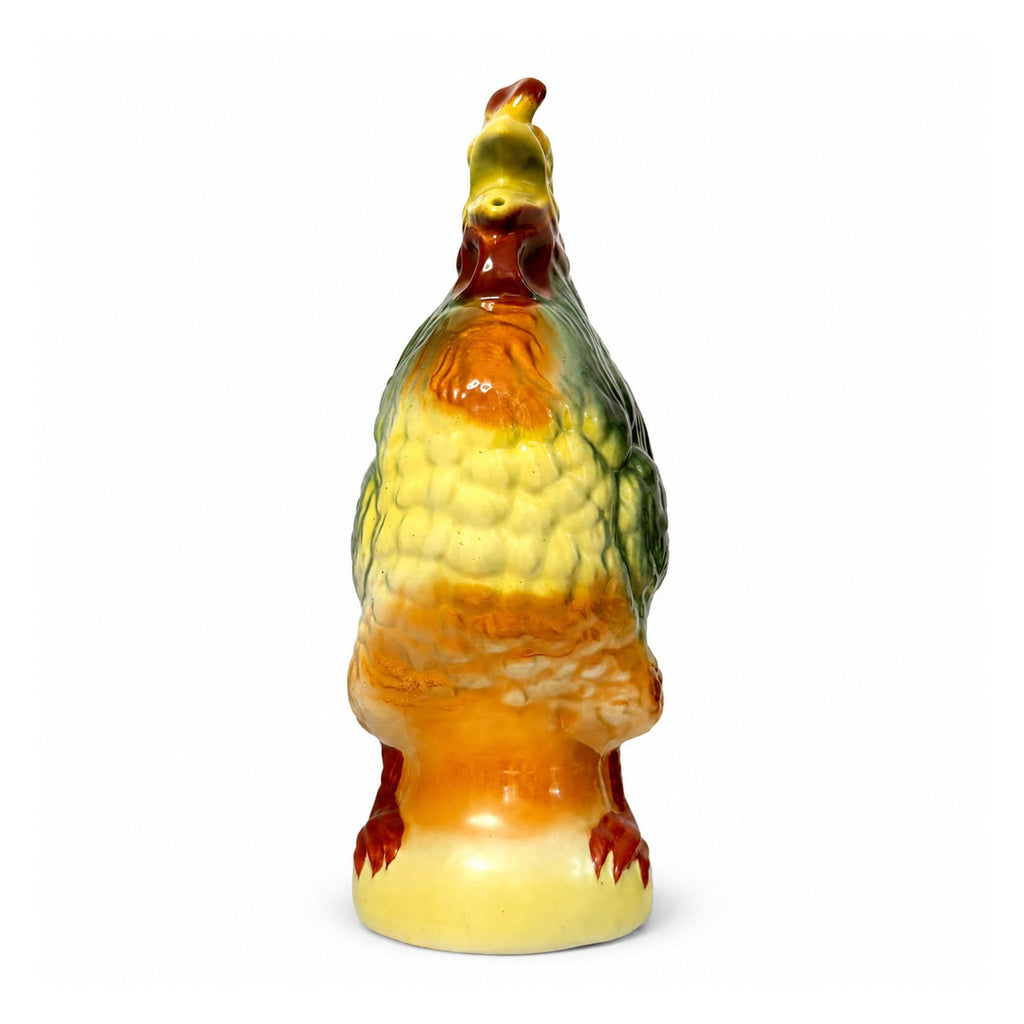 Vintage St. Clement French Majolica Rooster Pitcher — image 3