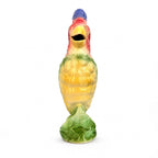 Vintage St. Clement French Majolica Cockatoo Pitcher — image 4