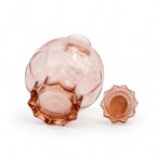 1950s French Rosaline Pink Art Deco Liqueur Decanter Set with Glasses — image 6