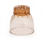 1950s French Rosaline Pink Art Deco Liqueur Decanter Set with Glasses — image 12