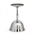 Mid-Century Chrome Cocktail Set, Shaker & Six Coupe Goblets, 1950s — image 4