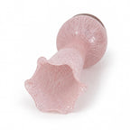 Mid-Century Modern Pink Satin Glass Vases, Vintage Pair from 1950s — image 8