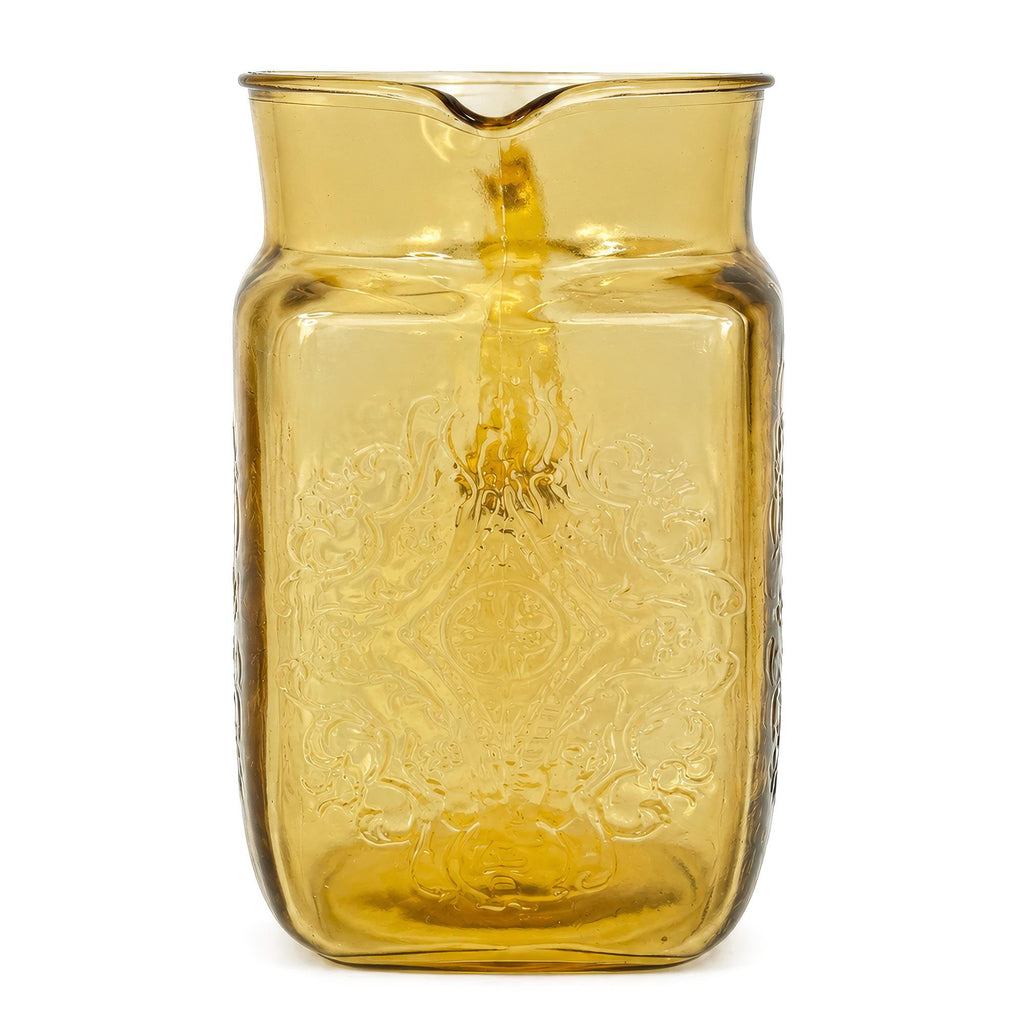 Federal Glass Madrid Yellow Depression Glass Beverage Set, circa 1935 — image 4