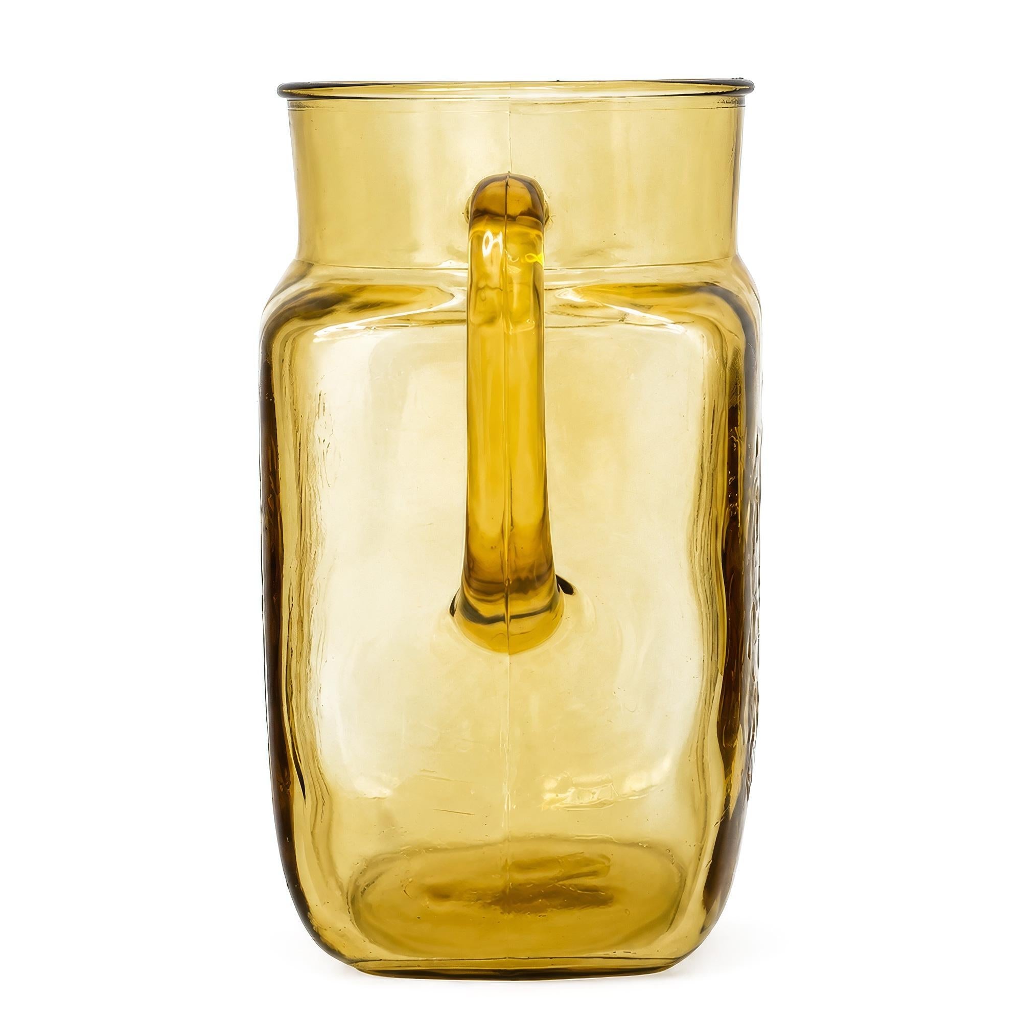 Federal Glass Madrid Yellow Depression Glass Beverage Set, circa 1935 — image 6