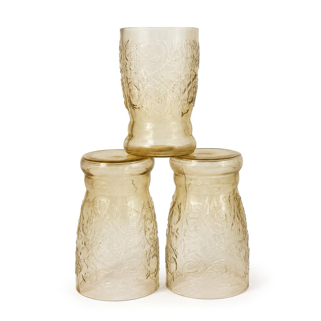 Federal Glass Madrid Yellow Depression Glass Beverage Set, circa 1935 — image 10
