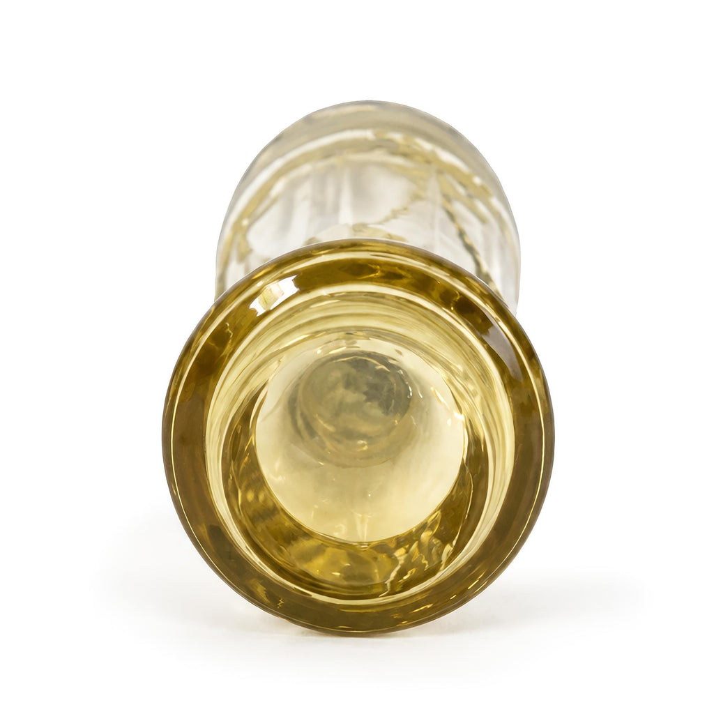 Pair of Federal Madrid Yellow Depression Glass Salt and Pepper Shakers — image 3