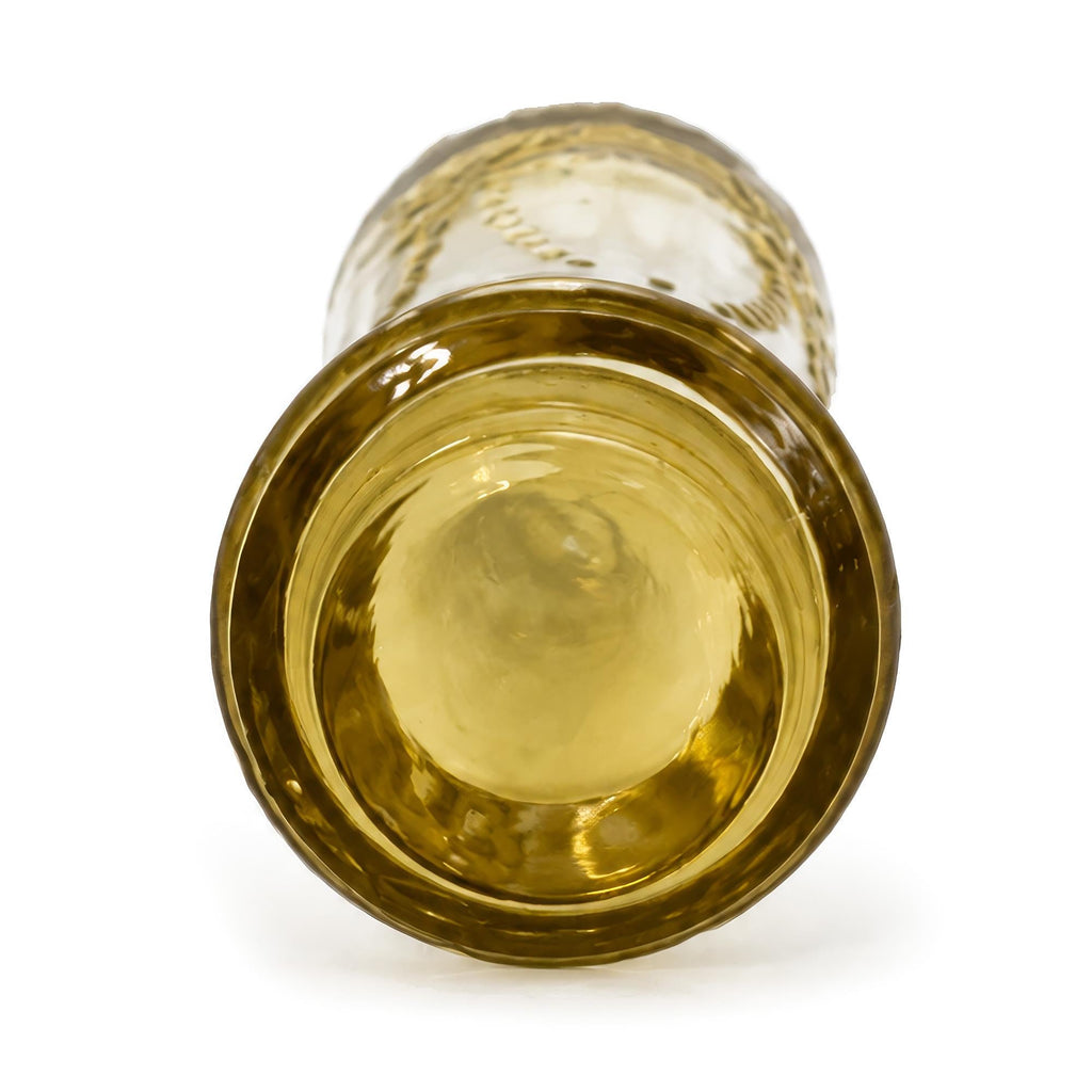 Pair of Federal Madrid Yellow Depression Glass Salt and Pepper Shakers — image 5