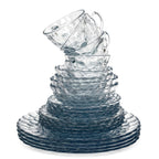 Anchor Hocking Sapphire Blue Bubble Glass Dinnerware Set, 20 Pieces — image 2