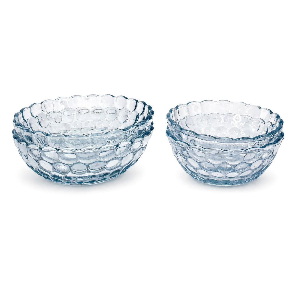 Anchor Hocking Sapphire Blue Bubble Glass Dinnerware Set, 20 Pieces — image 7