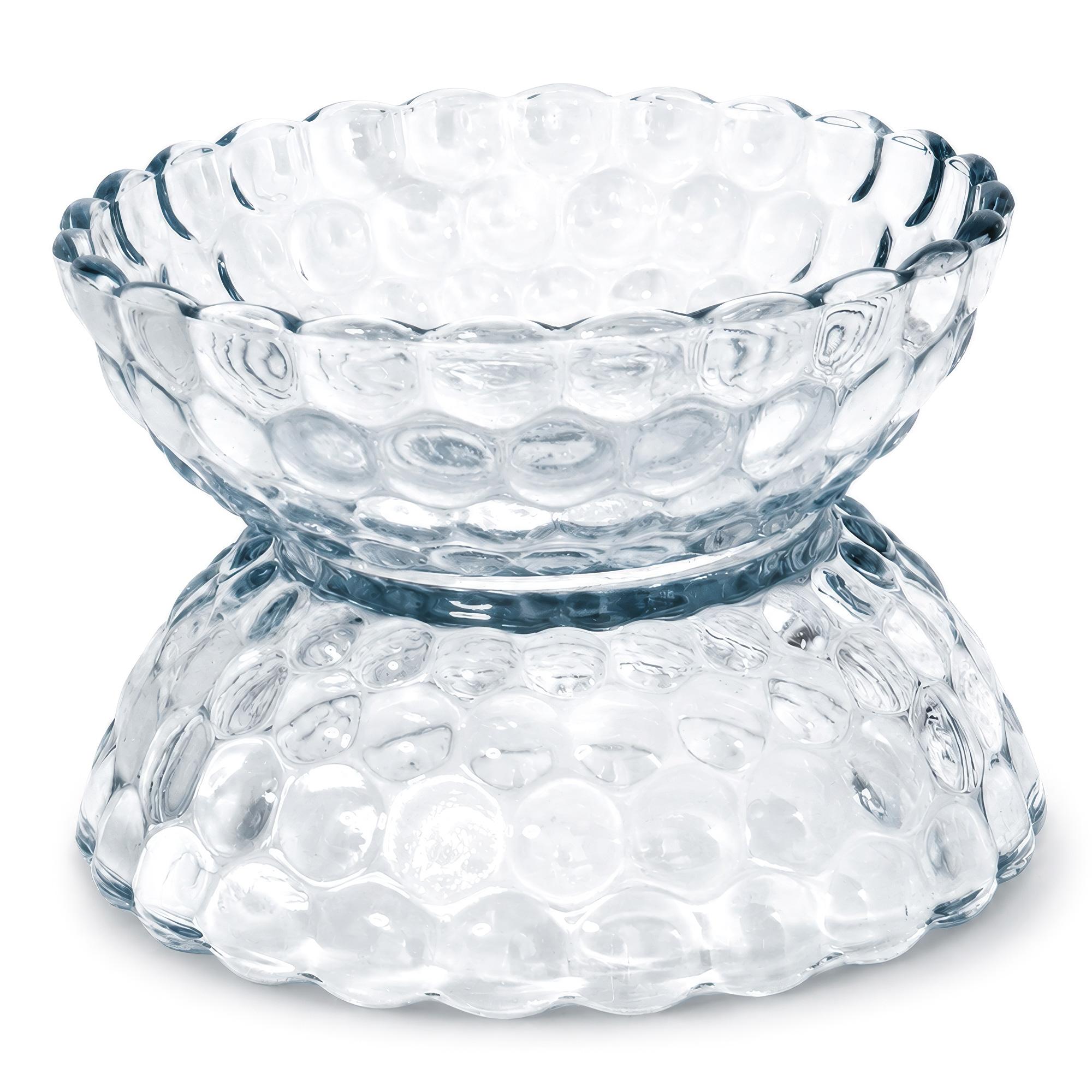 Anchor Hocking Sapphire Blue Bubble Glass Dinnerware Set, 20 Pieces — image 10