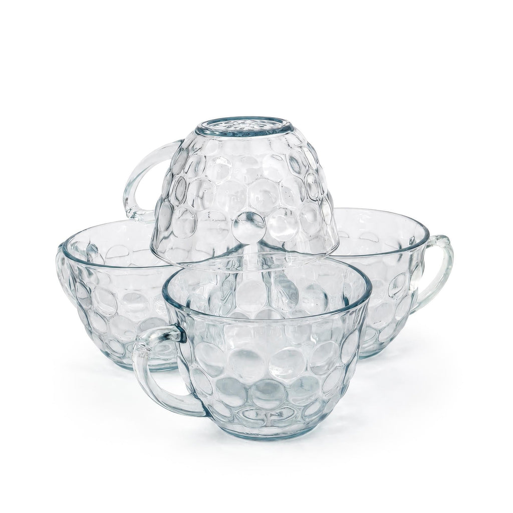 Anchor Hocking Sapphire Blue Bubble Glass Dinnerware Set, 20 Pieces — image 14
